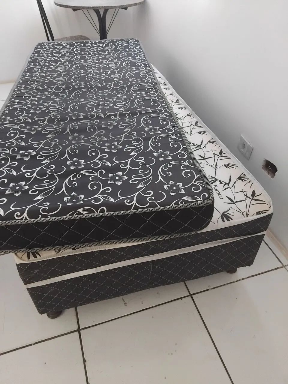 Base de cama box mais colchão solteiro  - Foto 3