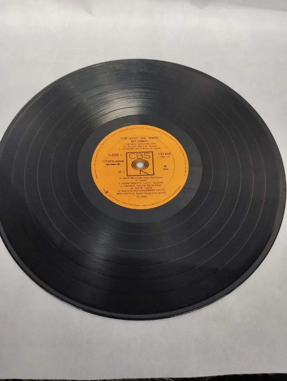 Disco de Vinil Ray Conniff the way we were - Foto 2