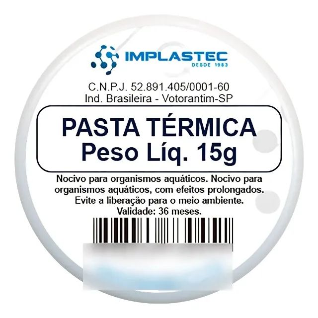 Pasta Térmica 15g Thermal Computador Processador Placa Vídeo