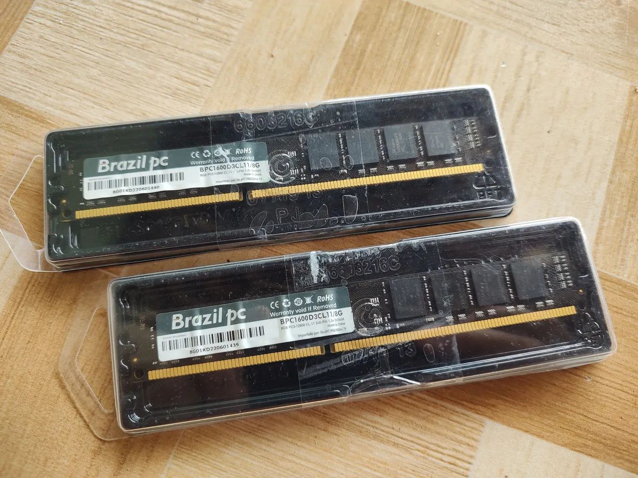 Kit Memória Ram DDR3 8+8=16gb