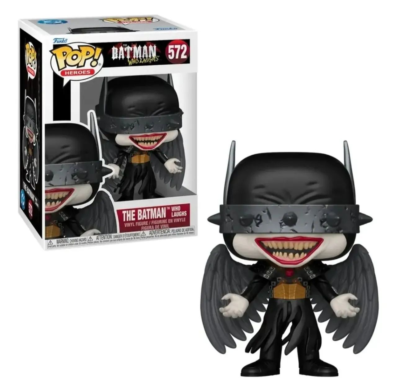 Boneco Funko Pop! Dc Comics Multiverso Sombrio Batman Que Ri - Foto 2