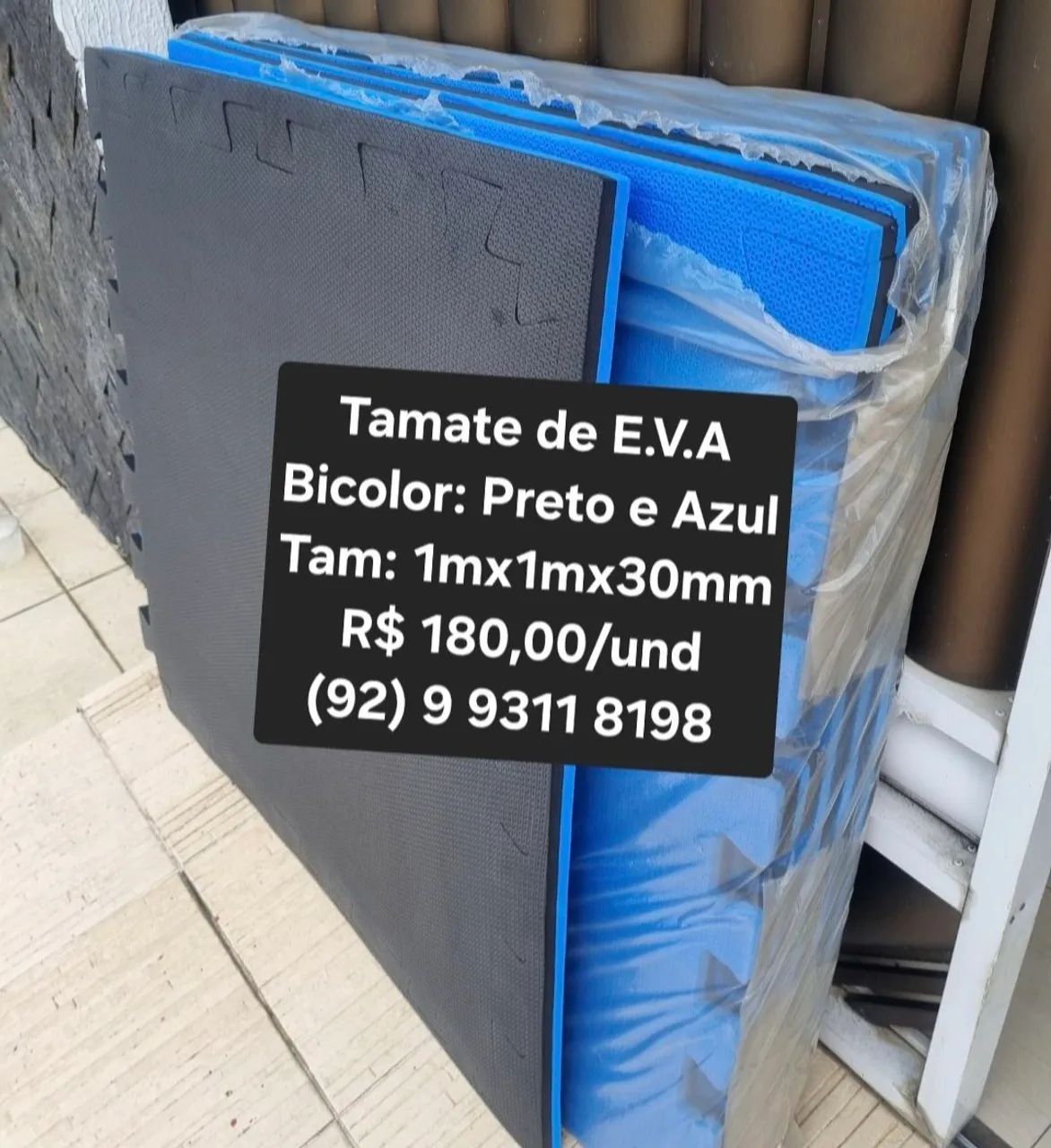 Tatames de E.V.A para academias, play grounds e afins