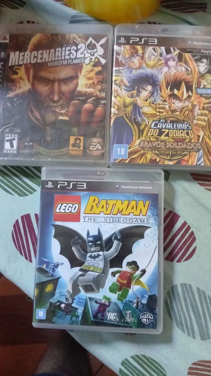 KIT Jogos PS3 - COMPLETOS CAPA E MANUAL 