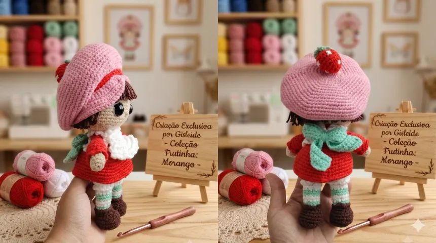 Amigurumi coleção frutinhas - Foto 2