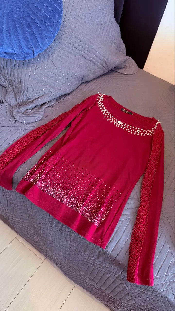Blusa vermelha 