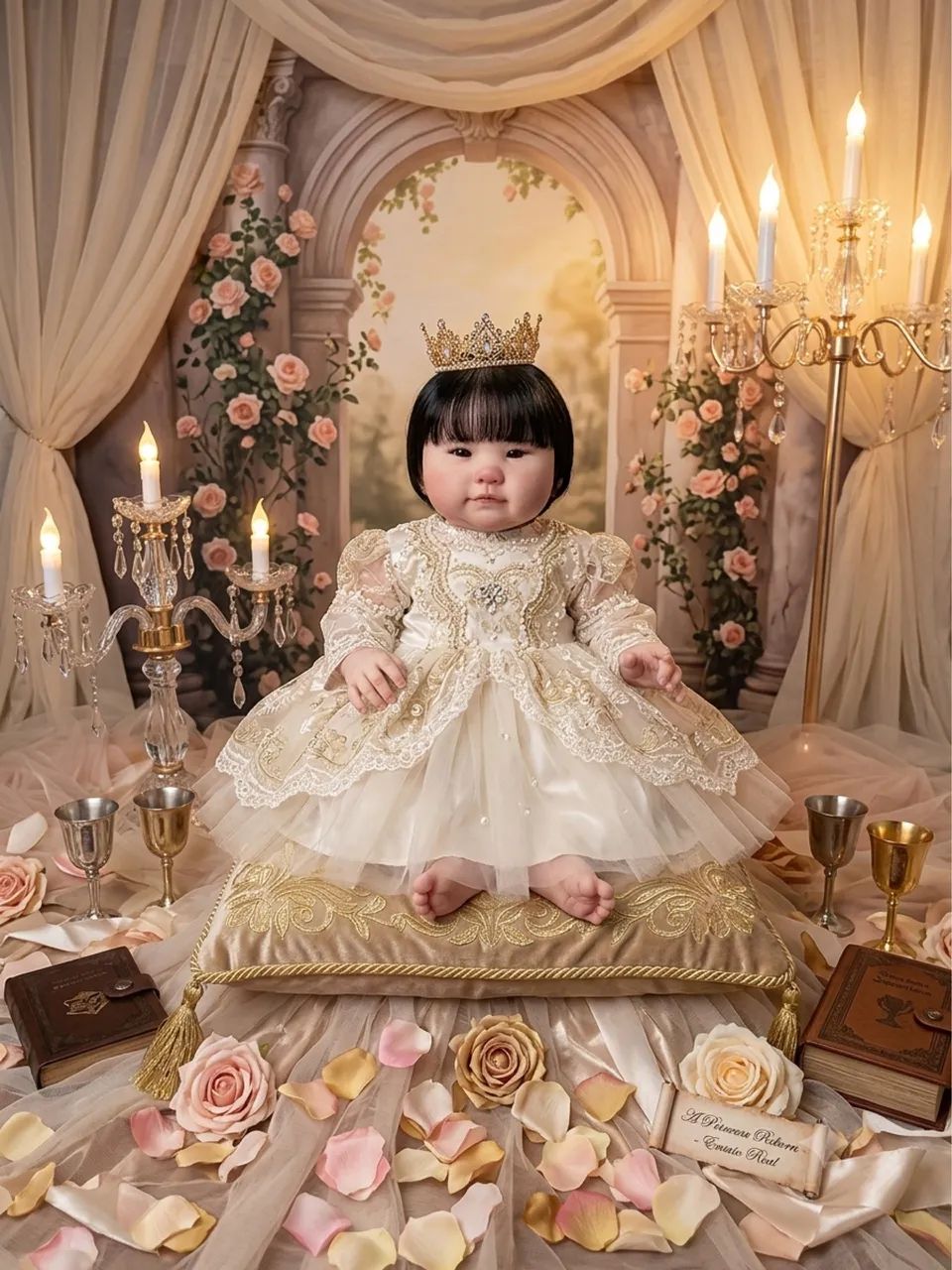 Bebê Reborn kit caí 