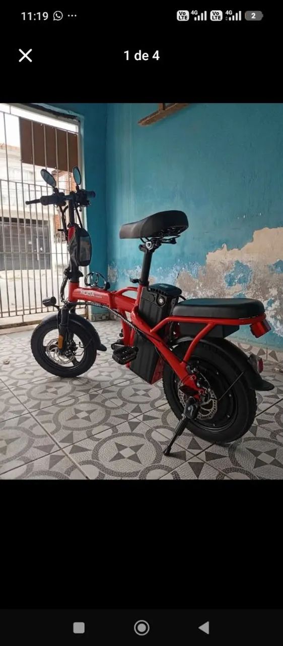 Bicicleta elétrica  - Foto 4