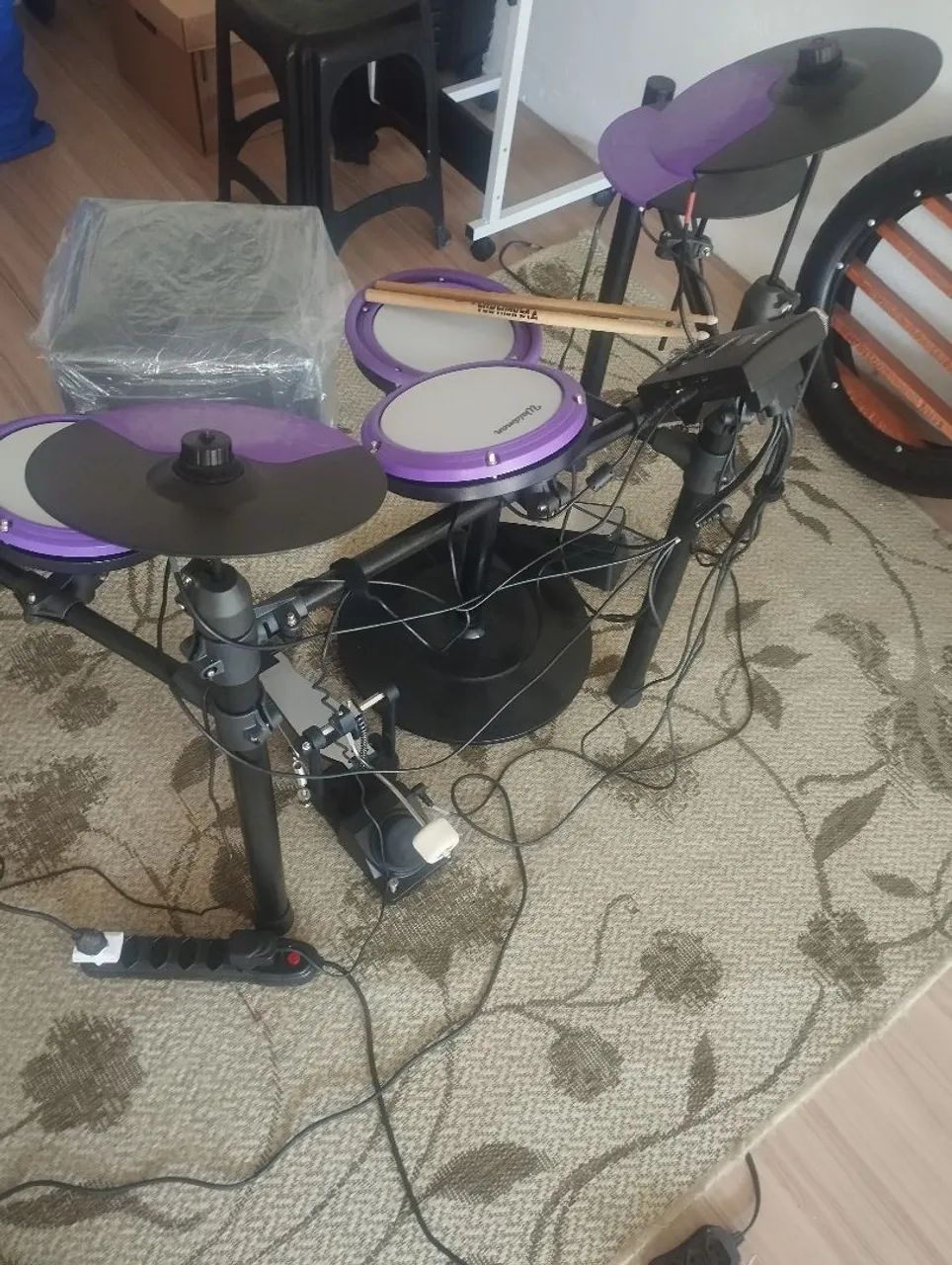 Bateria eletrônica Mesh Prime MP9  - Foto 5