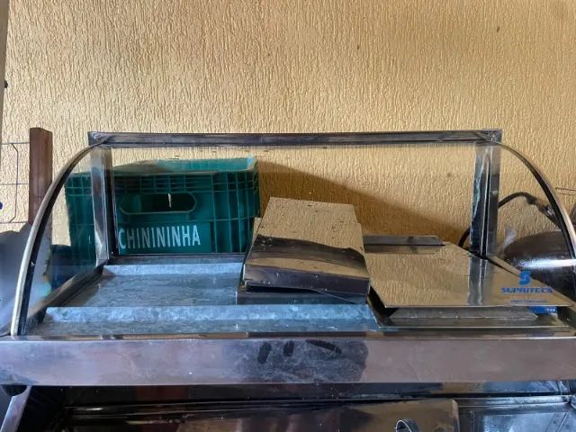 Estufa de Balcão Supritecs 3 Bandejas Vidro Curvo Inox - Foto 3