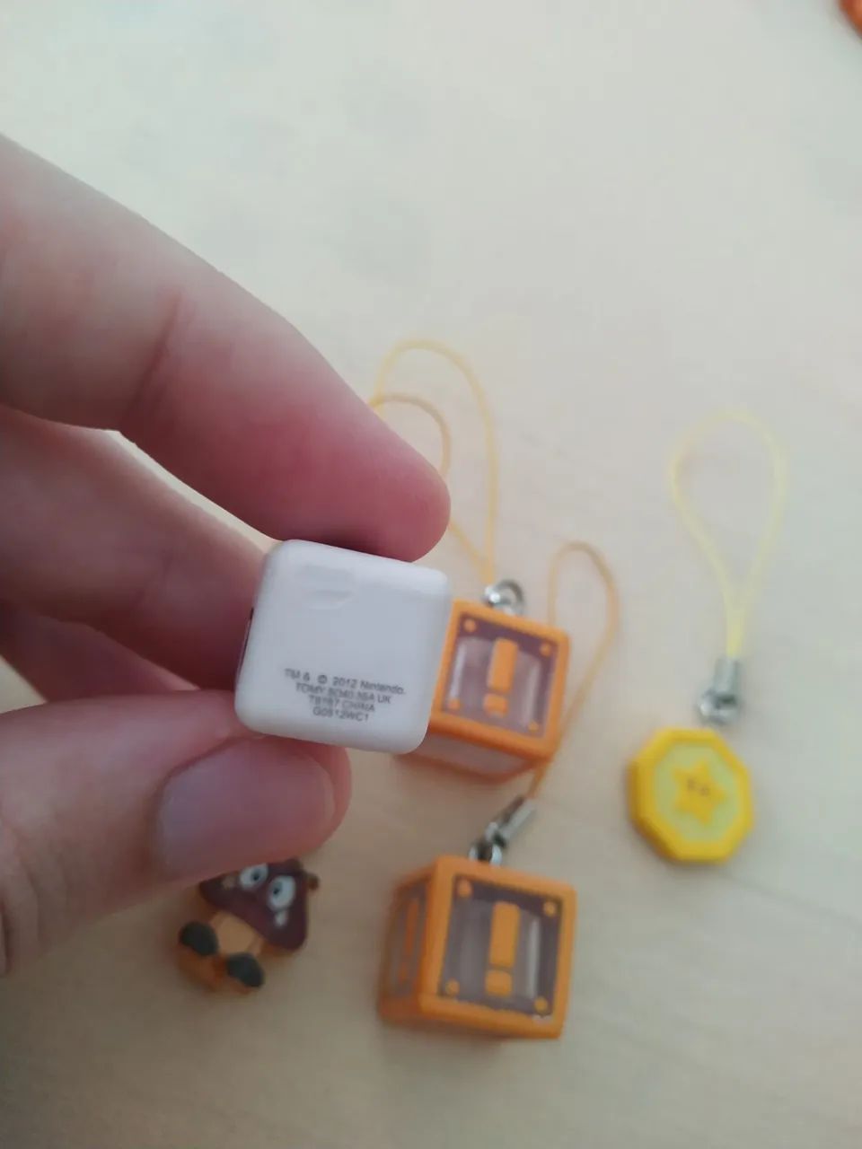 Lote mini chaveiros Super Mario 3D Land Oficiais - Foto 5