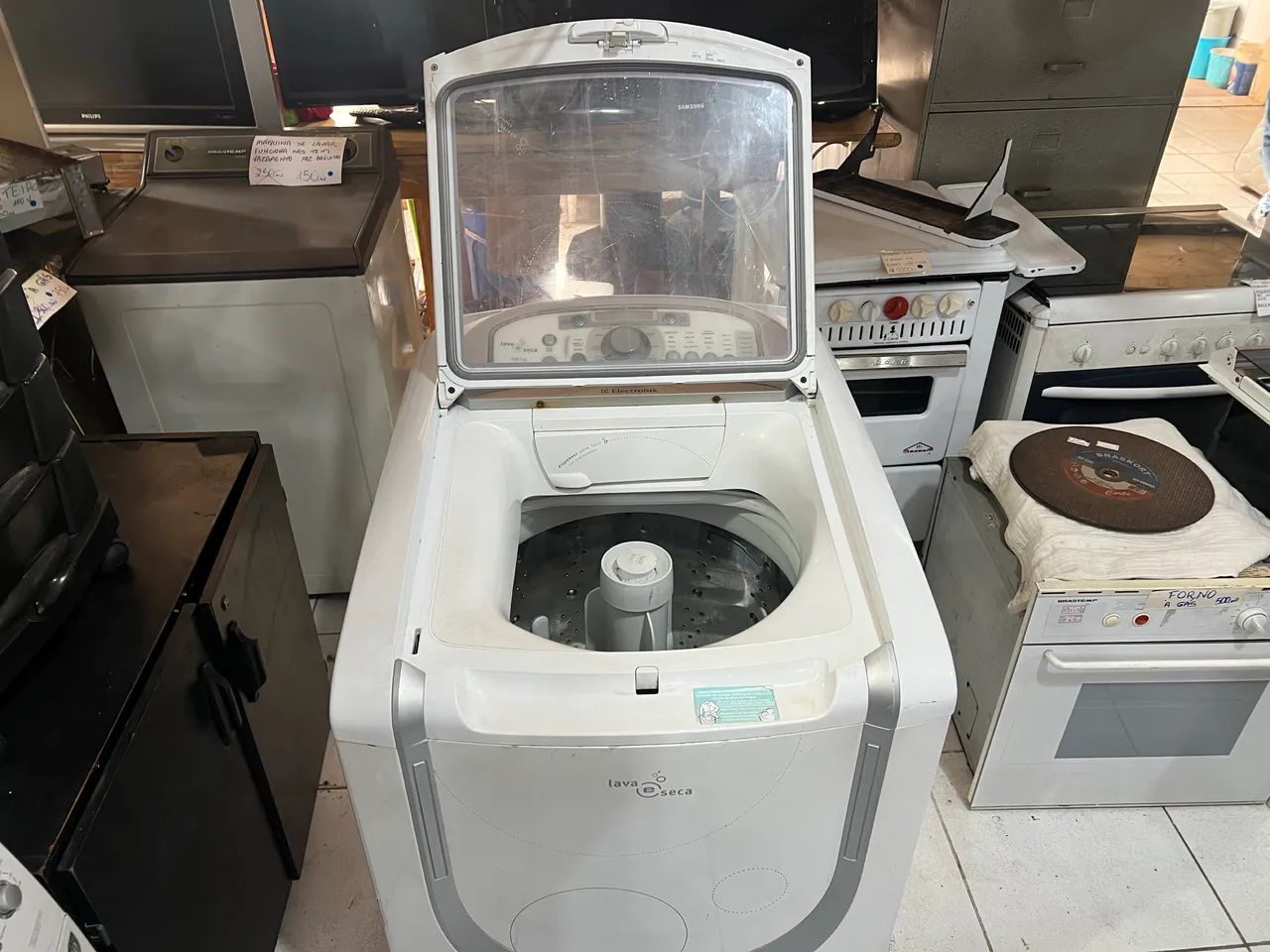 Lava e Seca Electrolux LST12 Intelligent Sensor 12kg com Defeito  - Foto 4