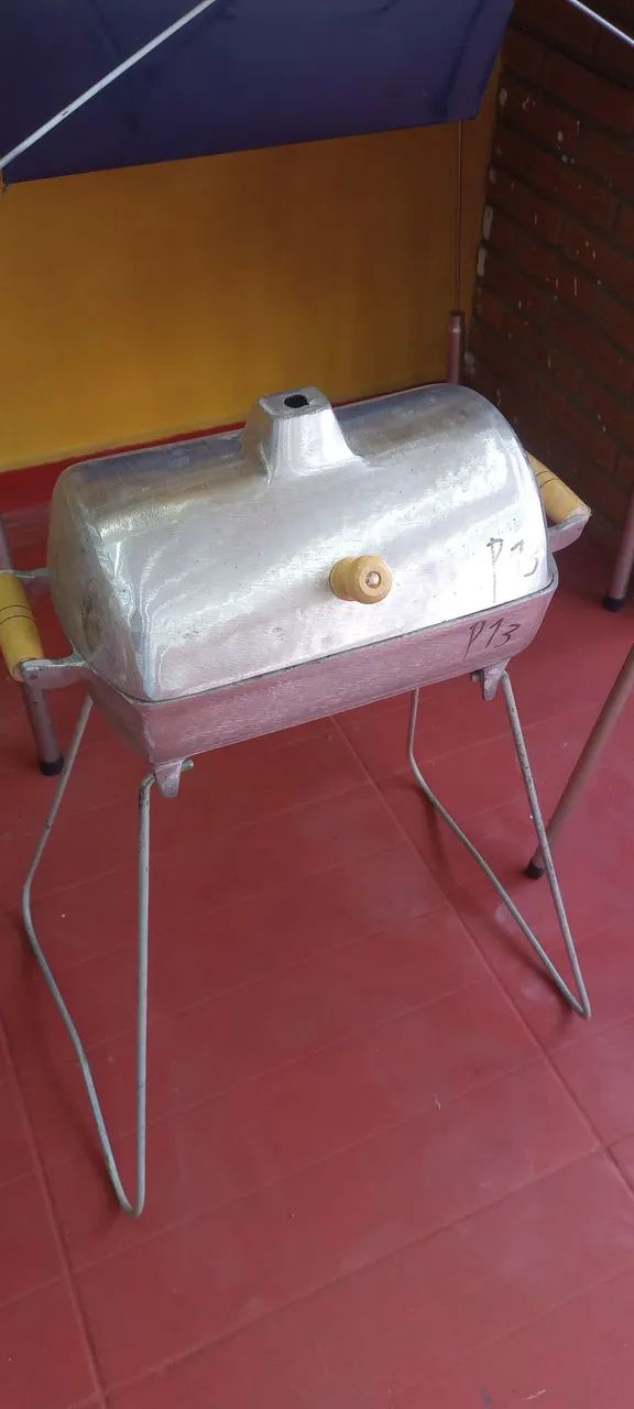 Churrasqueira de Bafo alumínio fundido  - Foto 4
