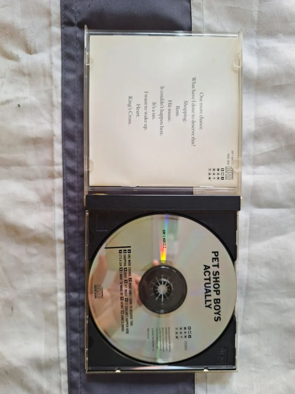 CD Pet Shop Boys, Actually. - Foto 3