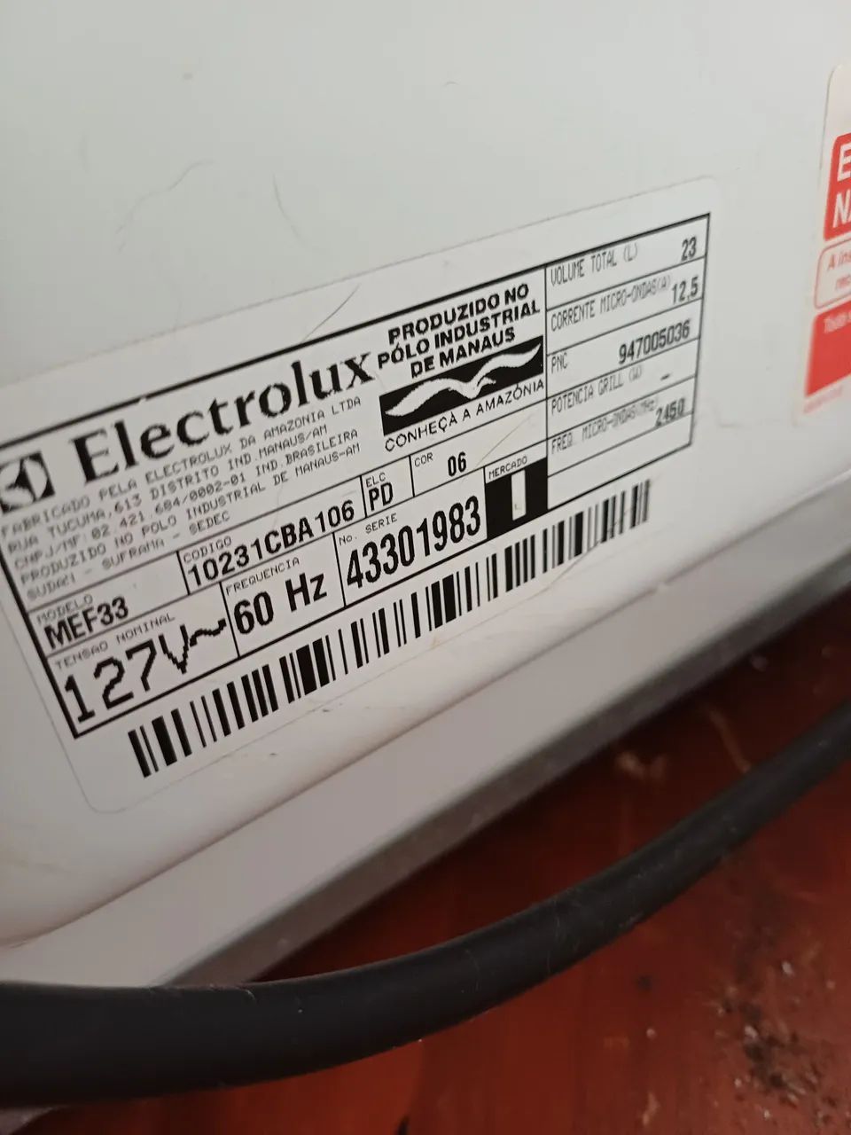 Micro-ondas 23L  Electrolux  - Foto 4