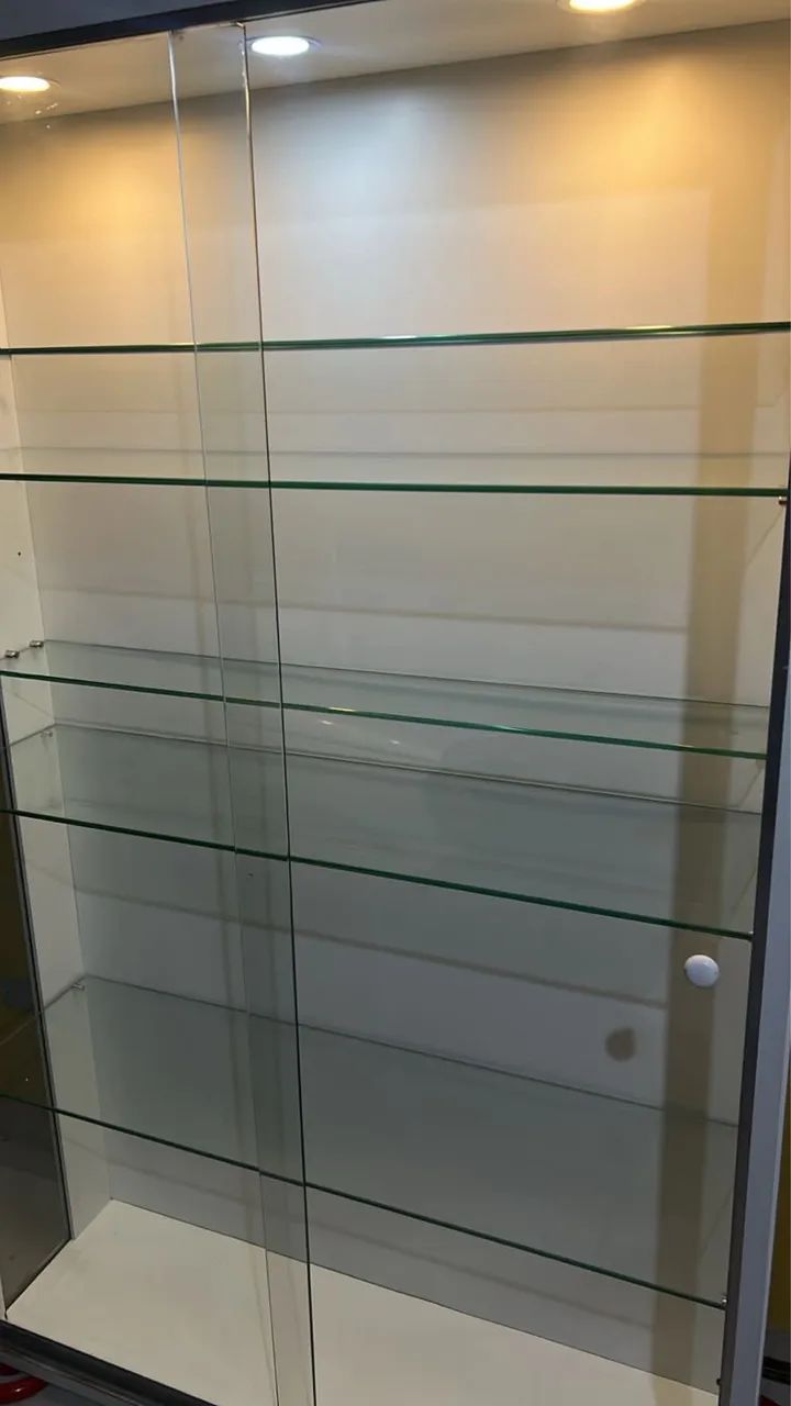 Vitrine expositora com vidro blindex  - Foto 4