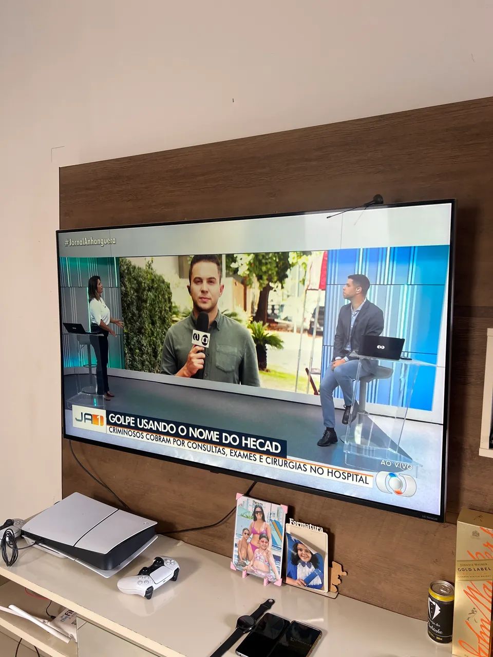 Tv LG nanocel 55 polegadas imagem 4k 