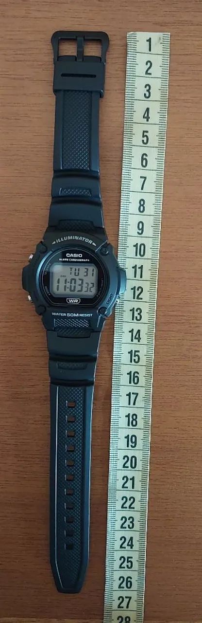 Relógio digital de pulso Casio W-219H - Foto 5