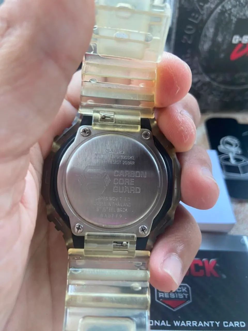 Relógio Casio G-Shock GA-2100SKE - Foto 4
