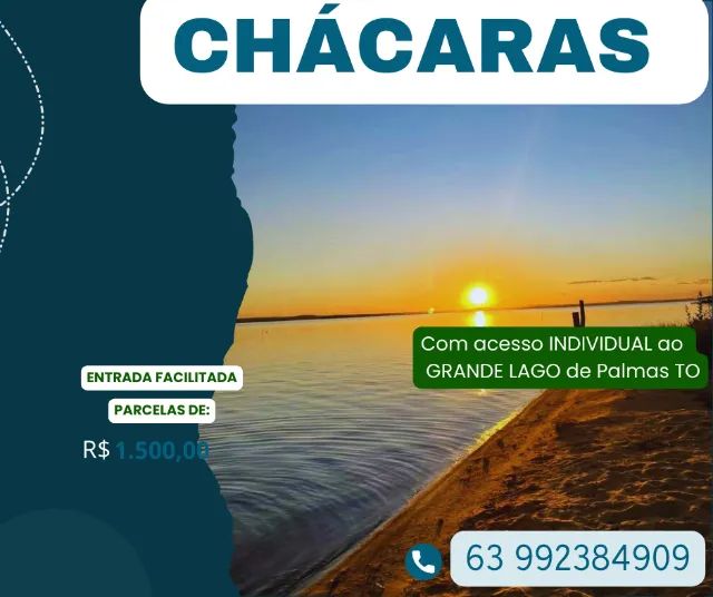 CHÁCARA COM ACESSO INDIVIDUAL AO GRANDE LAGO - Foto 2