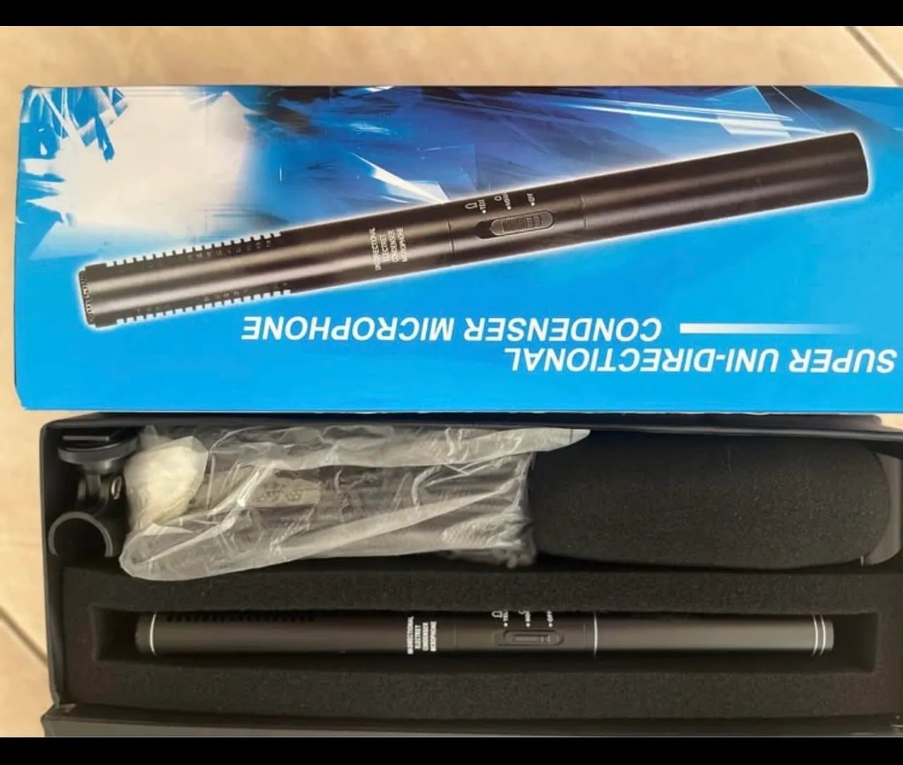 Microfone Unidirecional - Novo