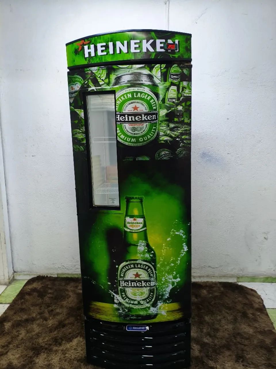 Cervejeira Usada Com Filete Vidro  - Foto 2