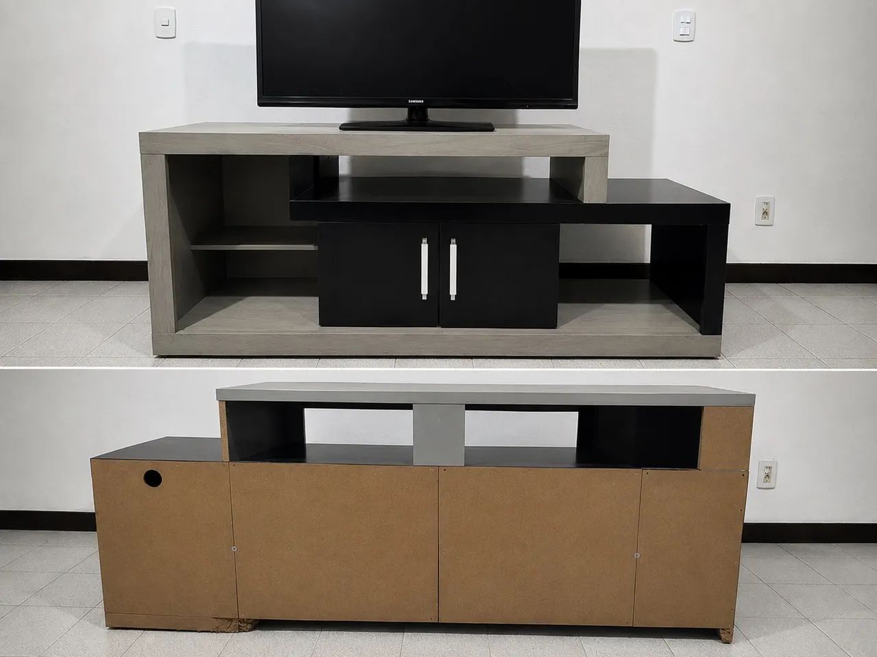 Rack para TV 60? polegadas, em MDF - R$ 150 - Foto 5