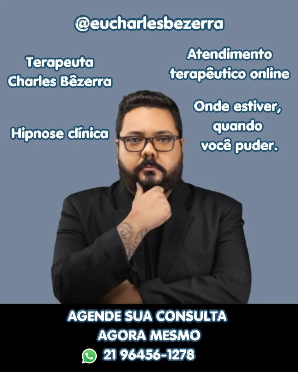 HIPNOTERAPIA CLÍNICA PARA ANSIEDADE