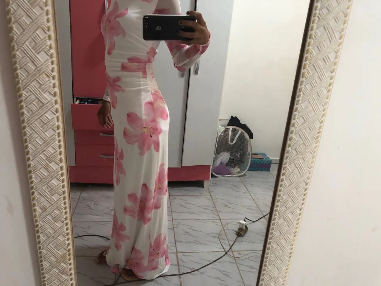 Vestido longo floral - Foto 4