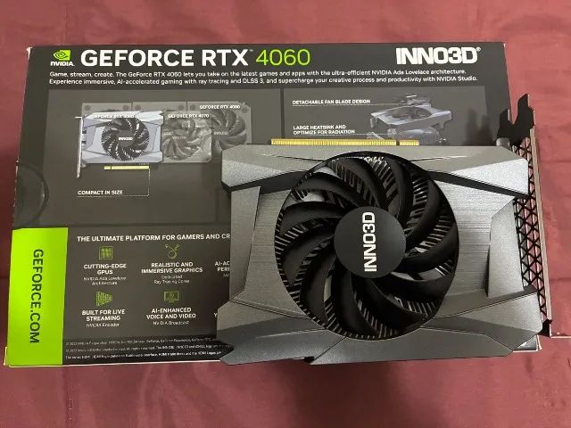 Placa de Vídeo Nvidia RTX 4060  - Foto 3