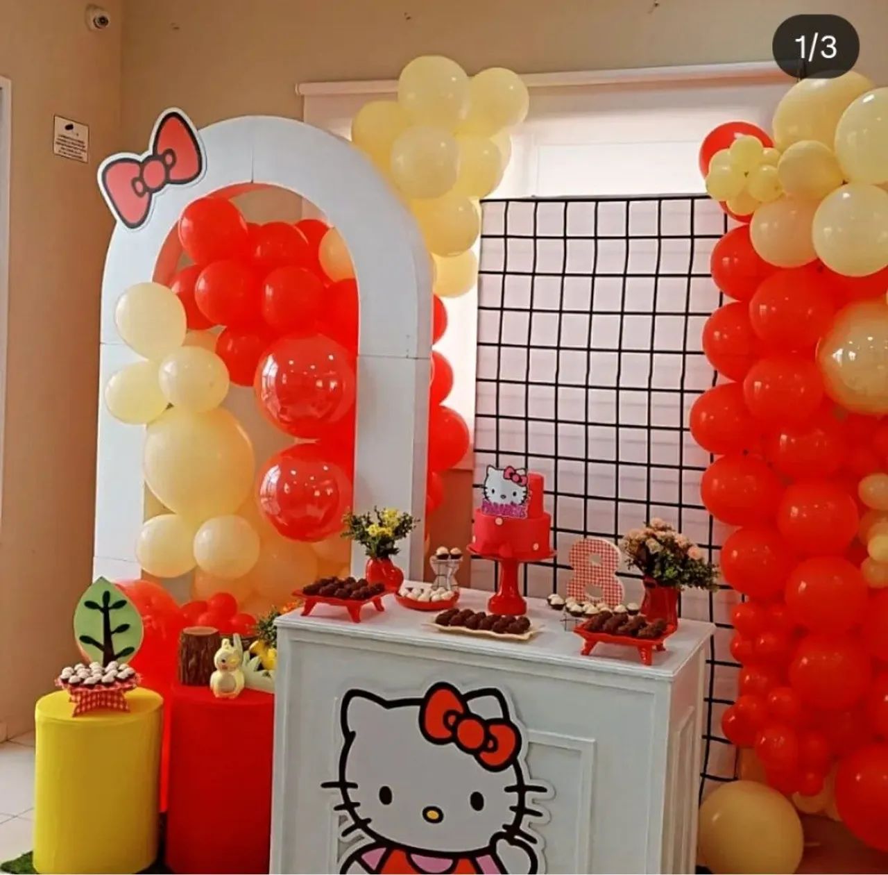 Acervo de decoração de festas 