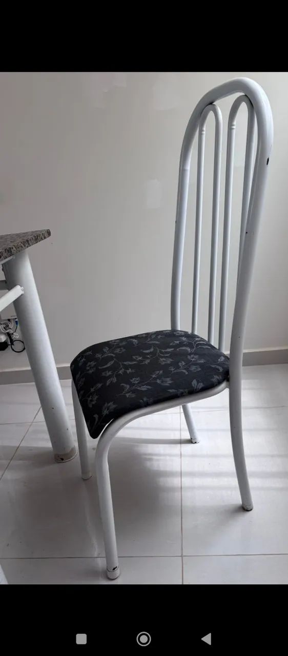 Mesa de mármore quatro cadeiras 65105017006083121