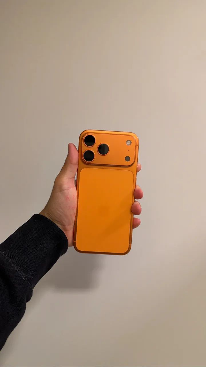 iPhone 17 pro Max laranja  - Foto 2
