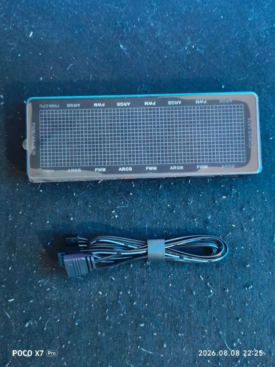HUB PWM e ARGB TEUCER