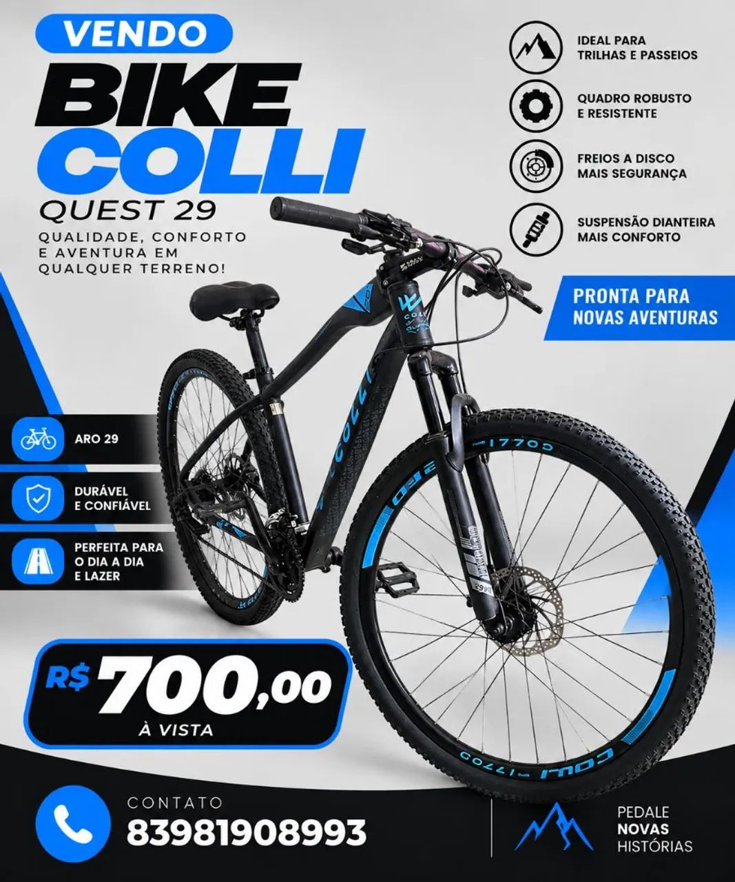 Bicicleta Seminova