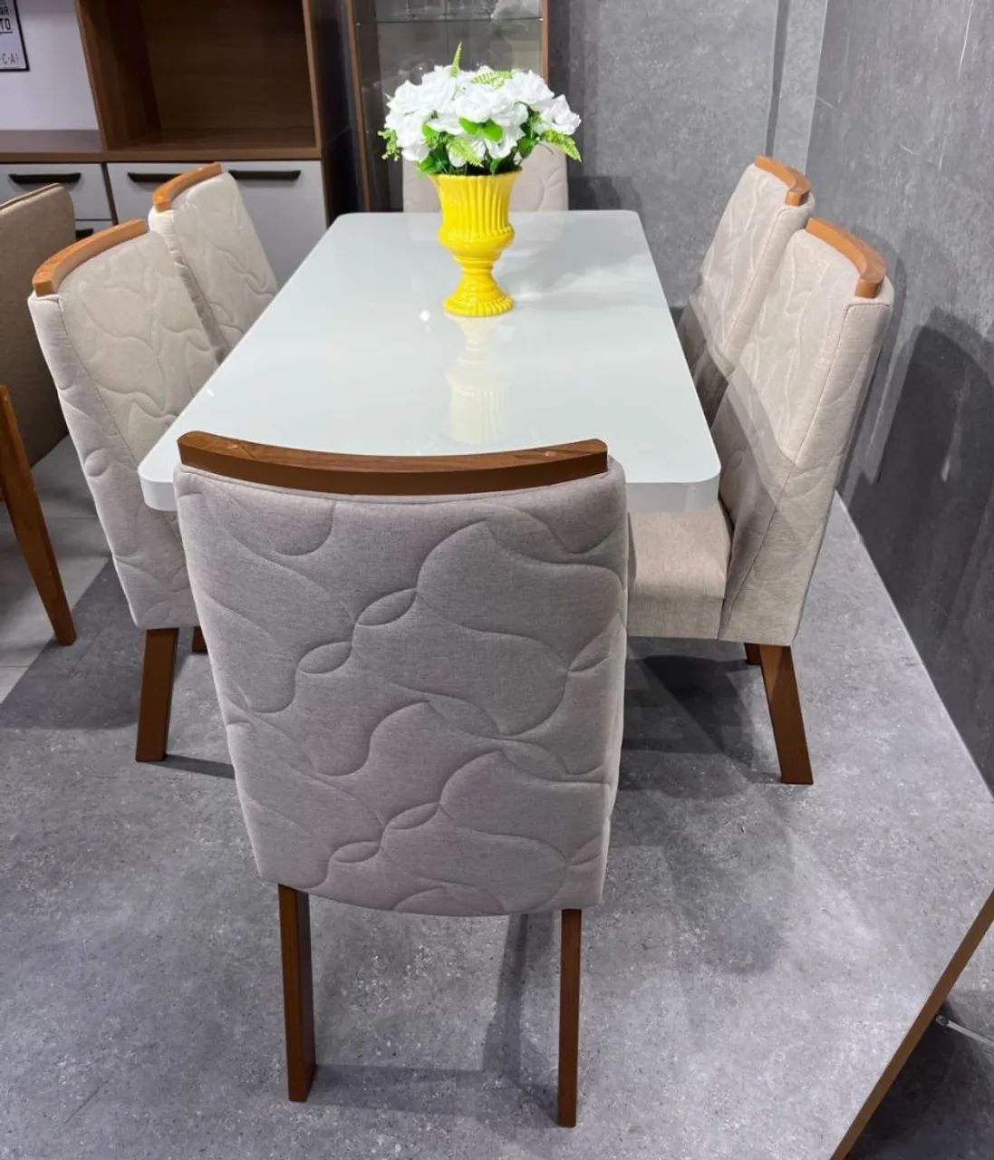 Mesa de jantar com 6 cadeiras promoção . - Foto 2