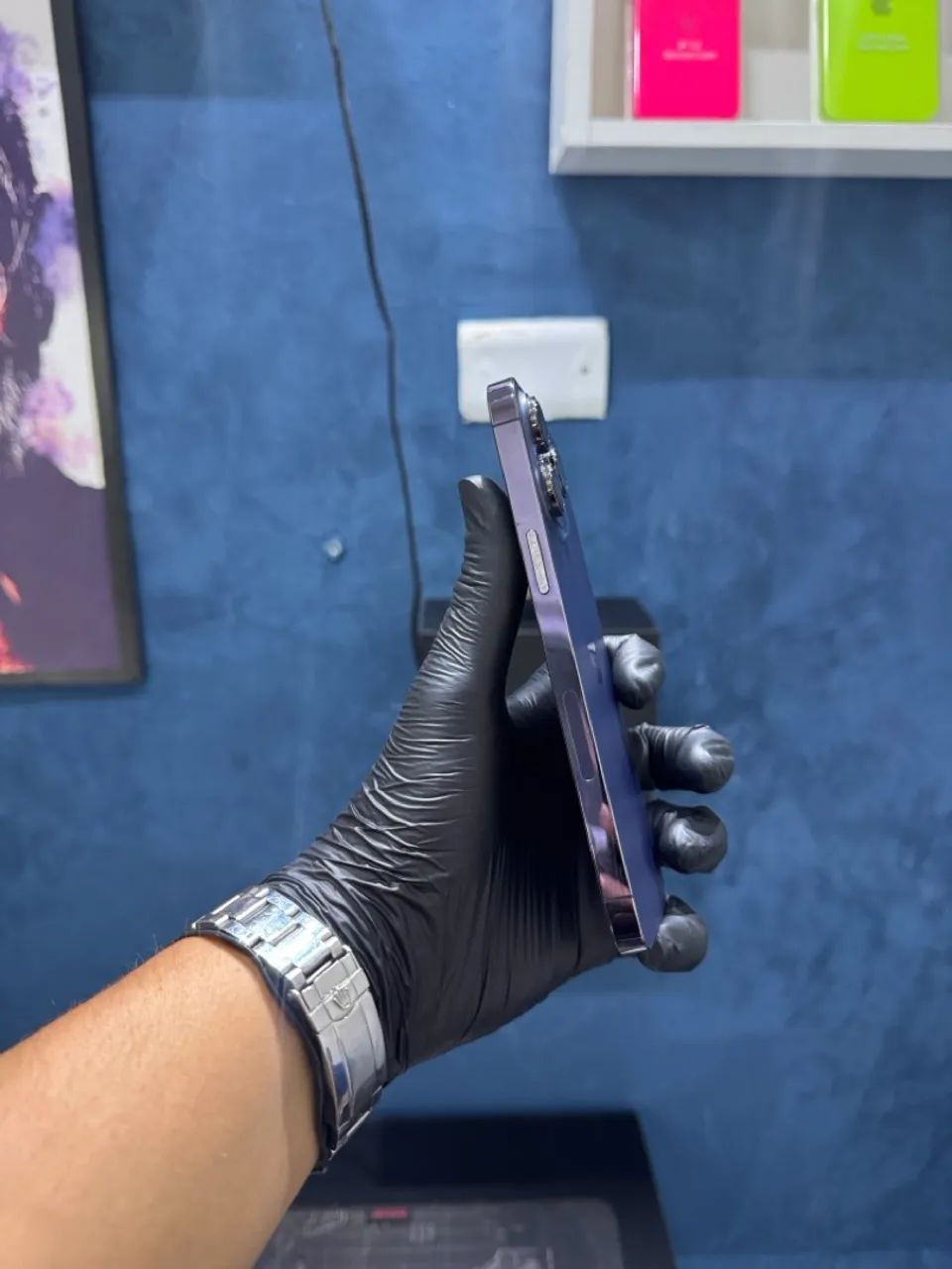 IPHONE 14 PRO MAX 128GB ROXO - Foto 4