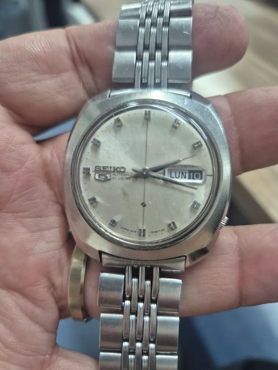 Relógio SEIKO 5 AUTOMÁTICO  6119 -7083   -  REVISADO  - Foto 4