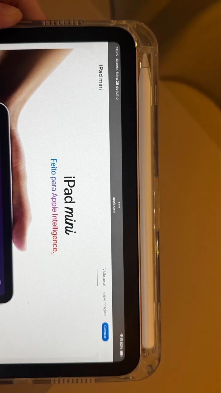 Apple Pencil - 2ª geração - Com caixa original - Foto 2