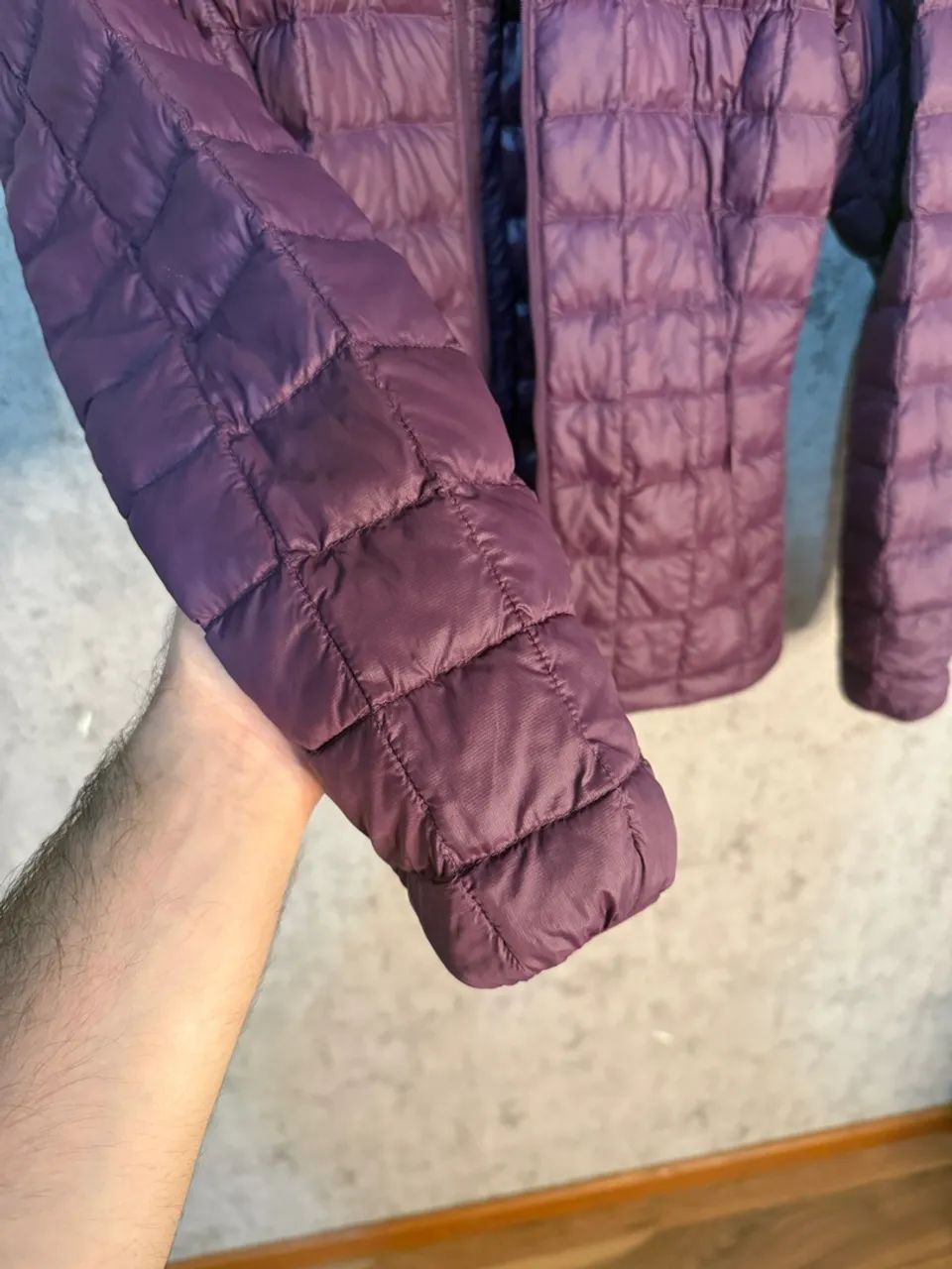 Jaqueta The North Face Thermoball roxa PP - Foto 4