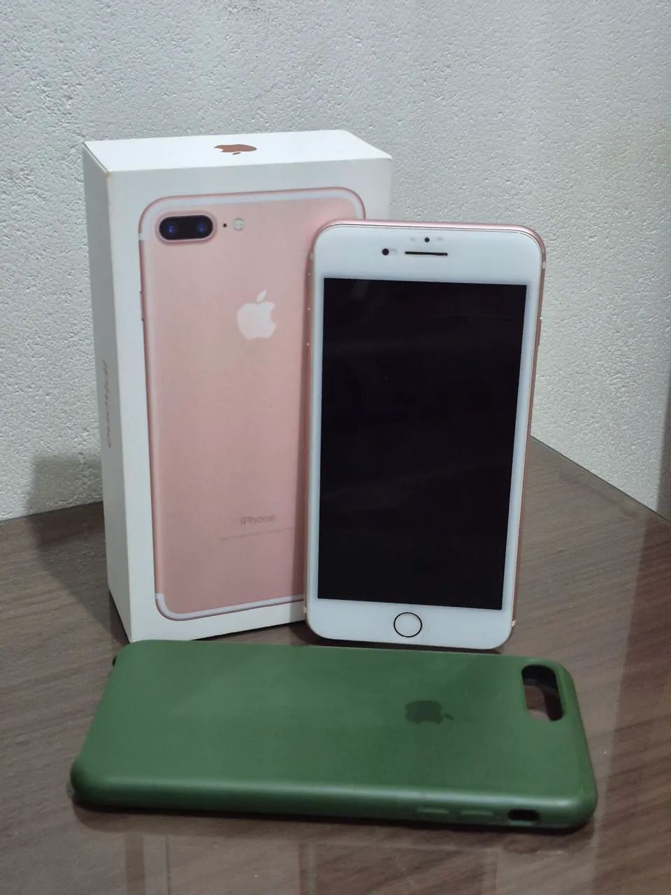 iPhone 7 Plus 32GB Rosa | Bateria 75% | Completo com Caixa e Acessórios - R$650 - Foto 5