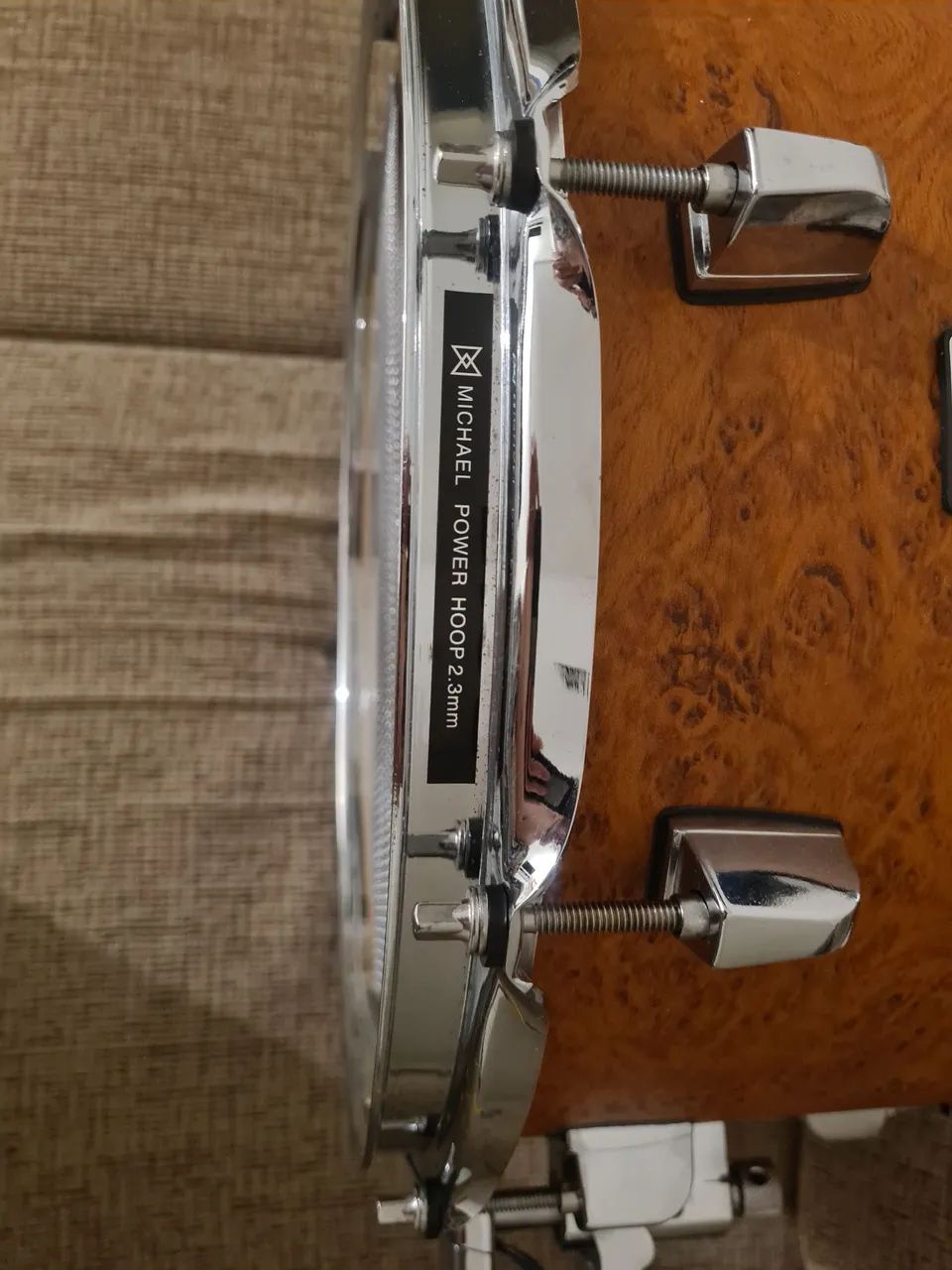 Caixa Michael Power Gate 14x8 Birch - Instrumentos musicais