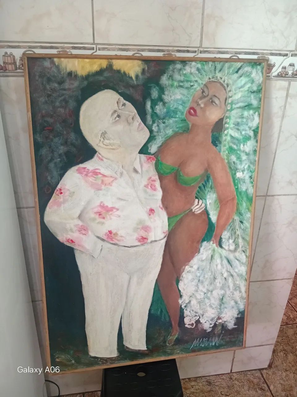 Quadro antigo pintura  - Foto 2