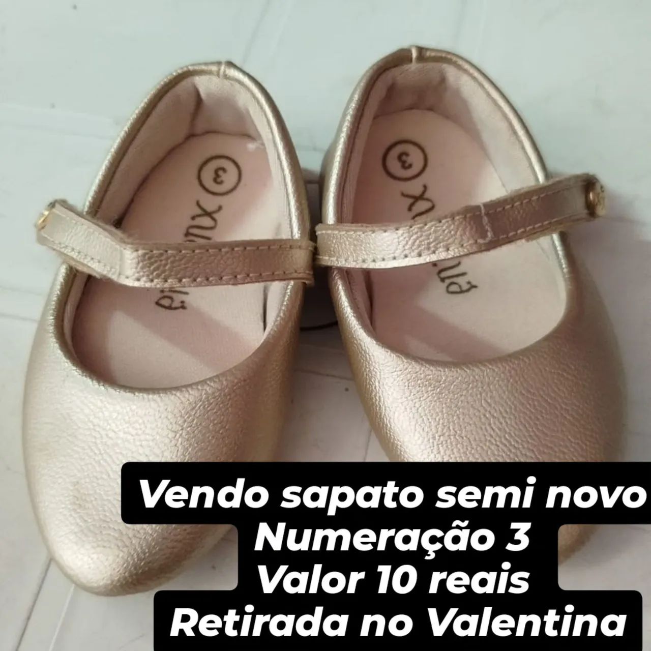Sapato semi novo numeração 3  - Foto 3