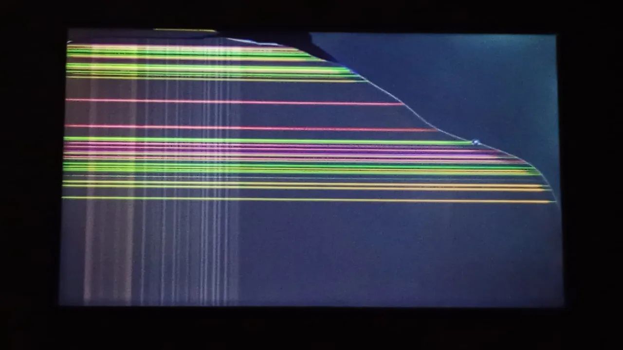 Tv c/ display quebrado