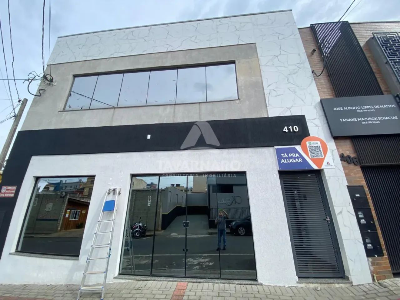 Excelente sala comercial no centro de Ponta Grossa - Altos