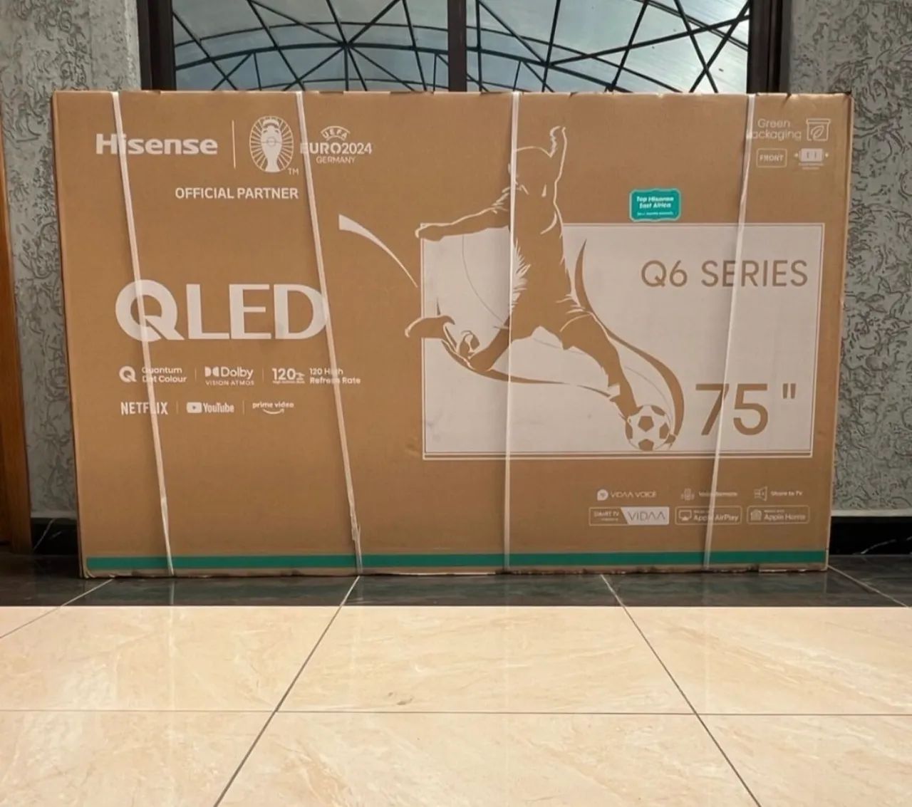 Smart TV HISENSE QLED 75 Lacrada  - Foto 3