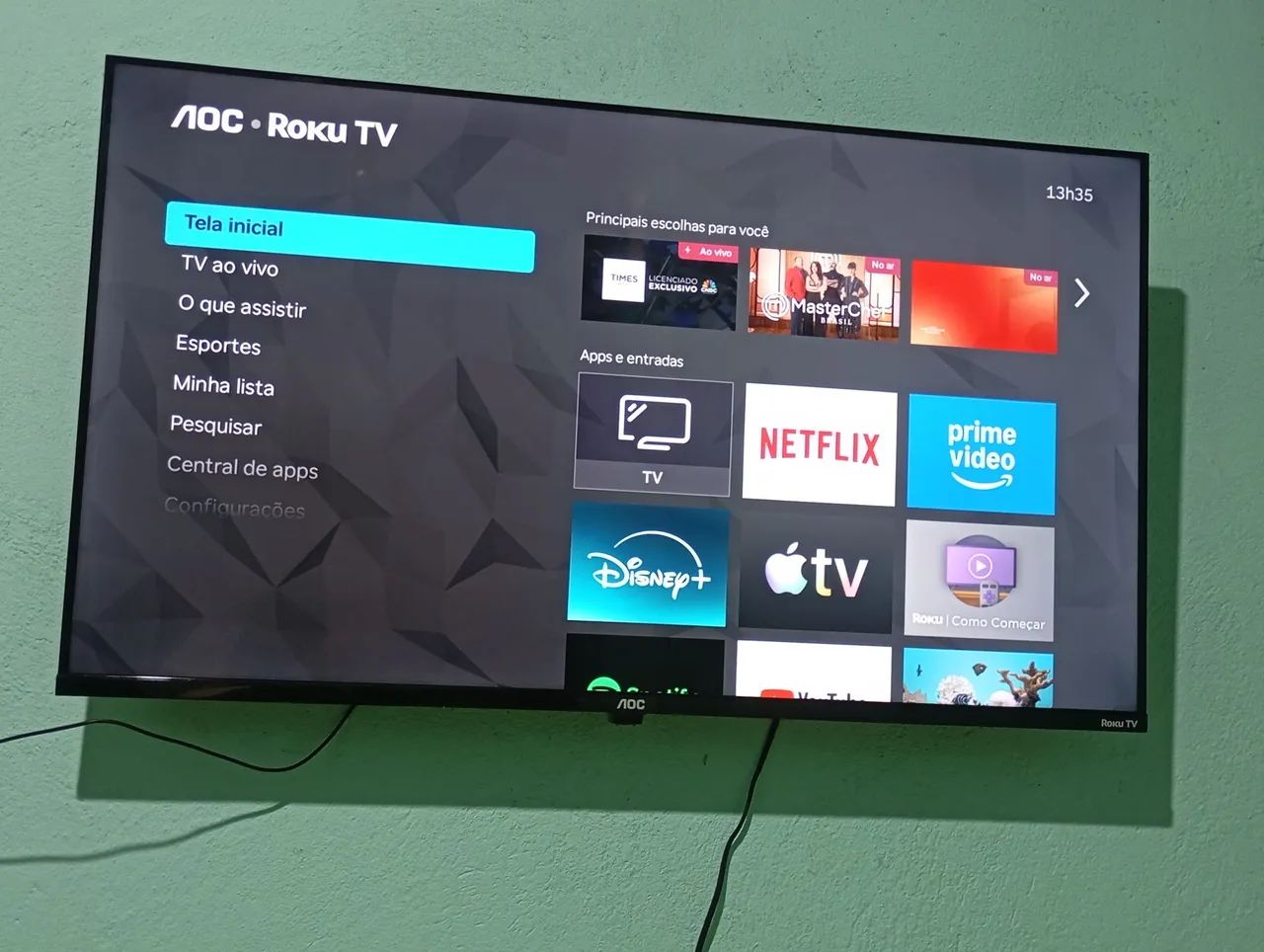 Tv smart 40 polegadas semi novo 