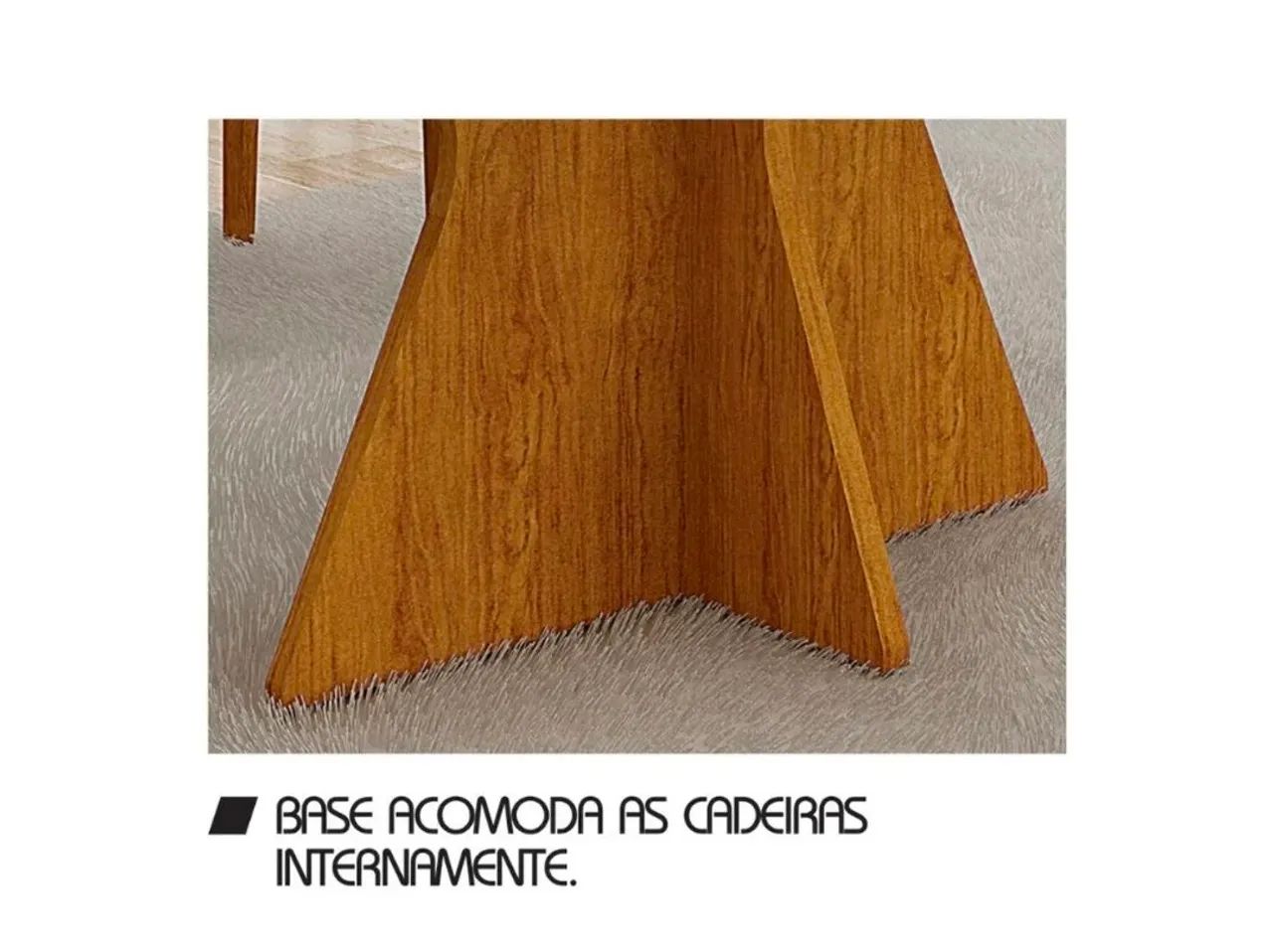 Mesa Jantar Tampo Vidro 120 X 80cm - Foto 2