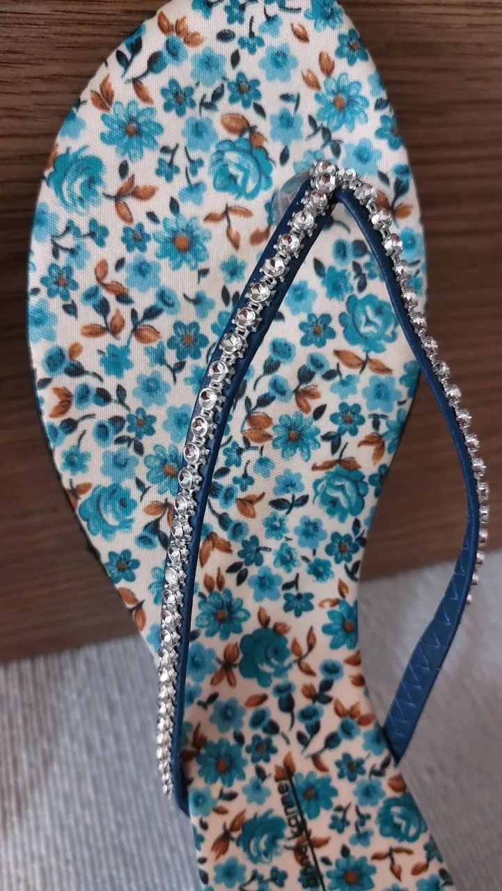Rasteirinha tipo chinelo de dedo - Foto 2
