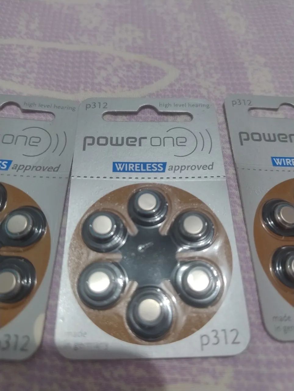 Pilhas Auditivas p312 Power One